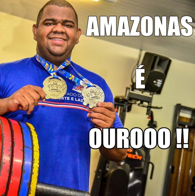 PARAHALTEROFILISTAS AMAZONENSES TRAZEM OURO !