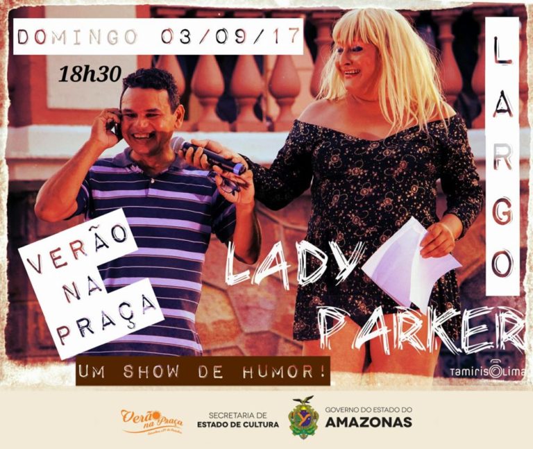 LADY PARKER, domingo (3), às 18h30, no Largo de São Sebastião