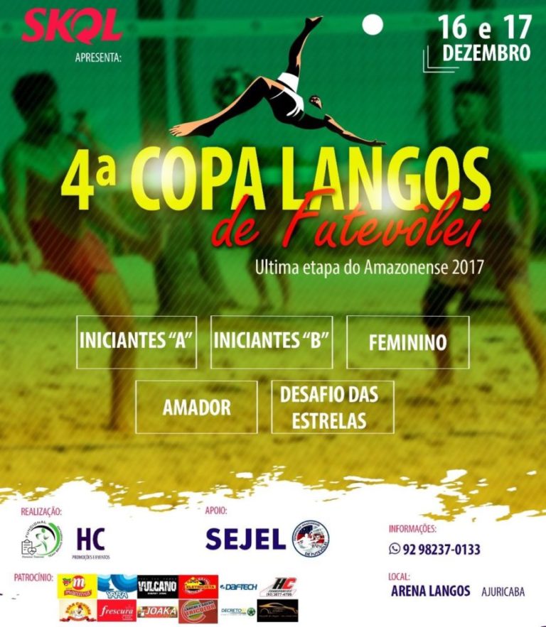 IV COPA LANGOS DE FUTEVOLEI