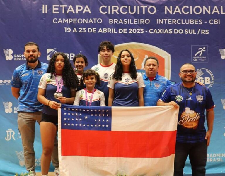 Alunos da rede estadual do Amazonas conquistam 9 medalhas no Campeonato Brasileiro de Badminton